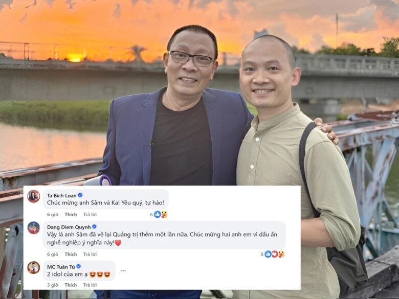 Con trai duy nhất của lại văn sâm hạnh phúc khoe người bố vĩ đại btv tạ bích loan vào chúc mừng - 2