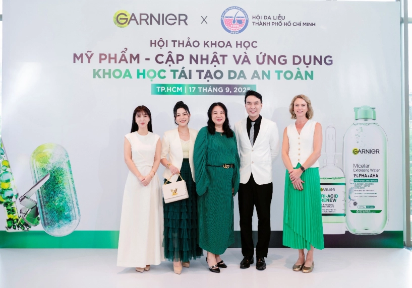 Garnier kết hợp cùng hội da liễu tphcm tổ chức hội thảo ứng dụng khoa học trong chăm sóc da - 1