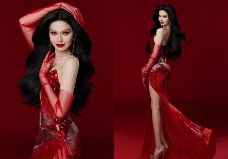 Hà tâm như trở thành á hậu chuyển giới quốc tế 2025 dân mạng khen người phiên dịch gánh còng lưng - 3