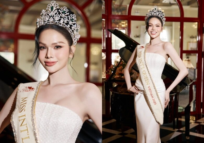 Hà tâm như trở thành á hậu chuyển giới quốc tế 2025 dân mạng khen người phiên dịch gánh còng lưng - 13