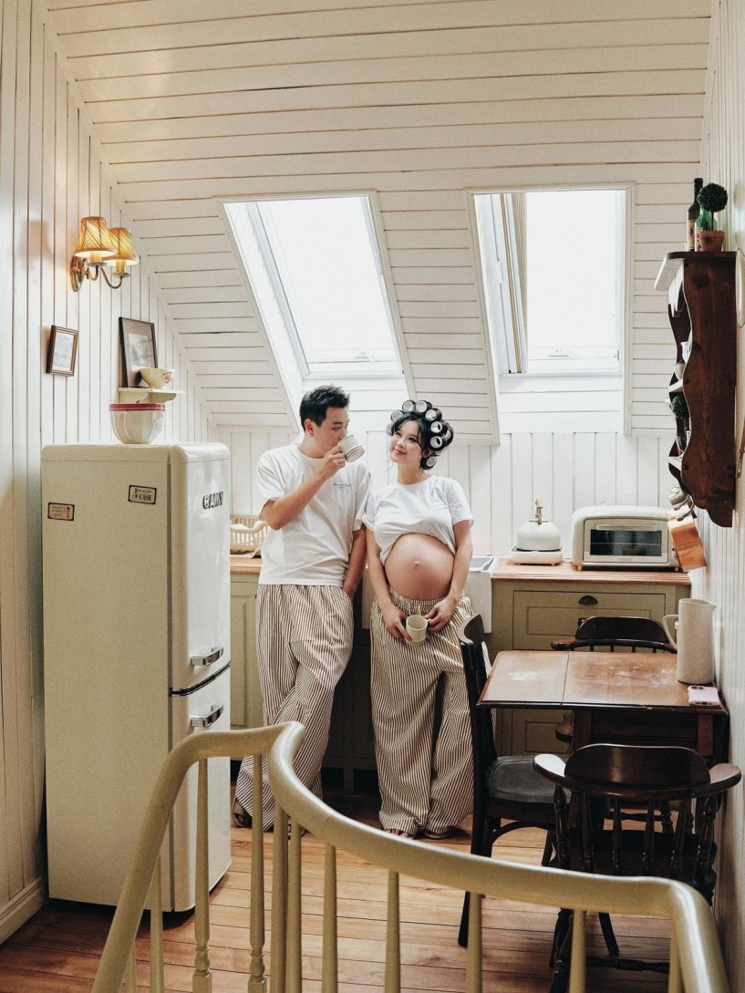 Hàn hằng về dáng sau sinh thần tốc khiến netizen ngỡ ngàng - 9