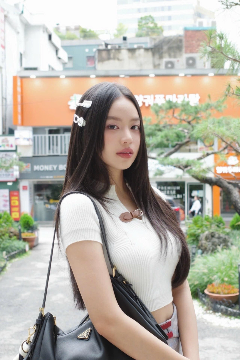 Hoa hậu thanh thuỷ gây thương nhớ với vẻ đẹp như nữ chính phim hàn - 5