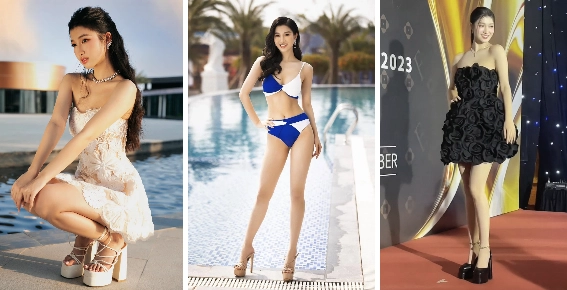 Khi hoa - á hậu cũng có khuyết điểm thùy tiên đầy vết rạn da phương nhi không thể sửa - 16