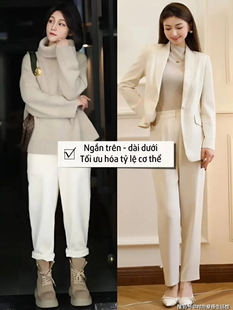 Kiểu quần mùa đông chỉnh dáng siêu đỉnh hơn quần ống rộng giúp chân thon dài lại ấm áp hơn quần jeans - 6