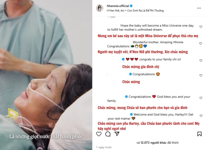 Loạt trang tin quốc tế vui mừng khi hoa hậu hhen niê sinh con mong ái nữ sau này phục thù cho mẹ ở miss universe - 5