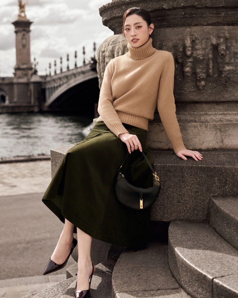 Lương thùy linh liên tục diện đồ hàng hiệu trên phố paris london - 4