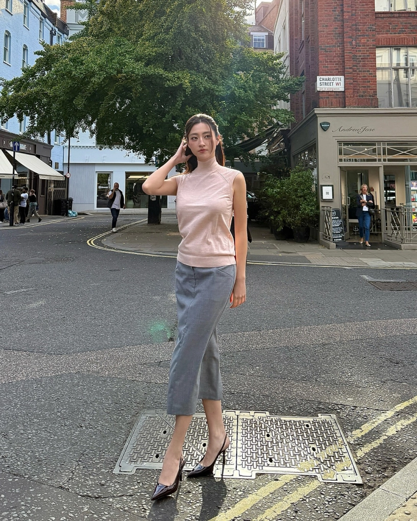 Lương thùy linh liên tục diện đồ hàng hiệu trên phố paris london - 6