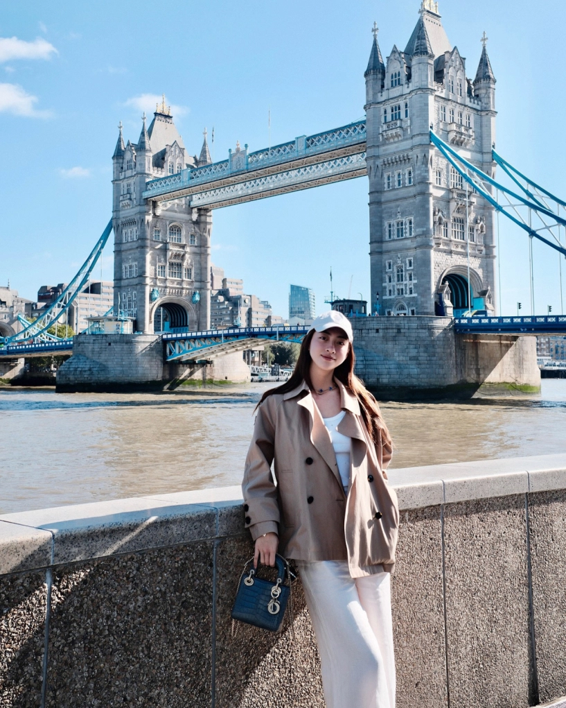 Lương thùy linh liên tục diện đồ hàng hiệu trên phố paris london - 8