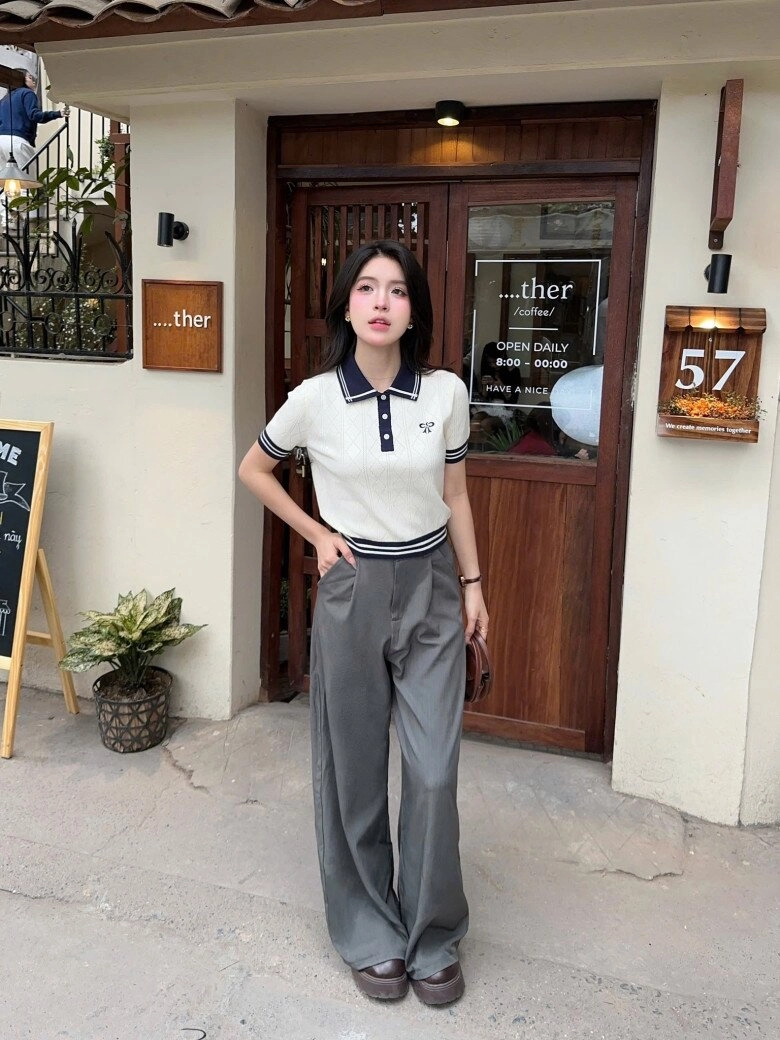 Mặc áo len mùa thu thế nào để trông sang chị em lương 5 triệu học cách phối của blogger thời trang hóa thành con nhà giàu - 1