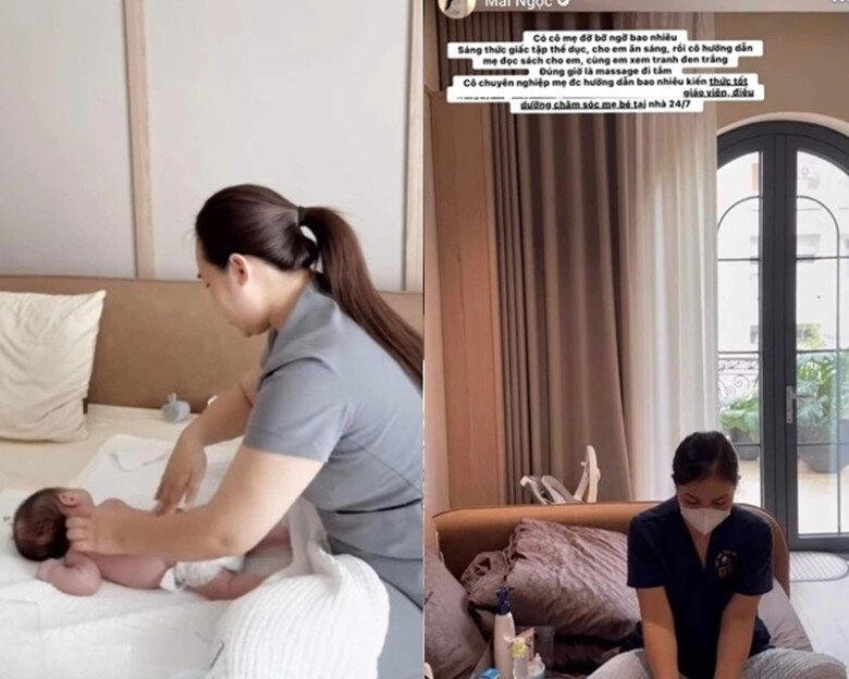 Mai ngọc mới sinh con 5 tháng đã bị giục có thêm tiểu công chúa thừa nhận có quý tử là sự sang trang của đời người - 5
