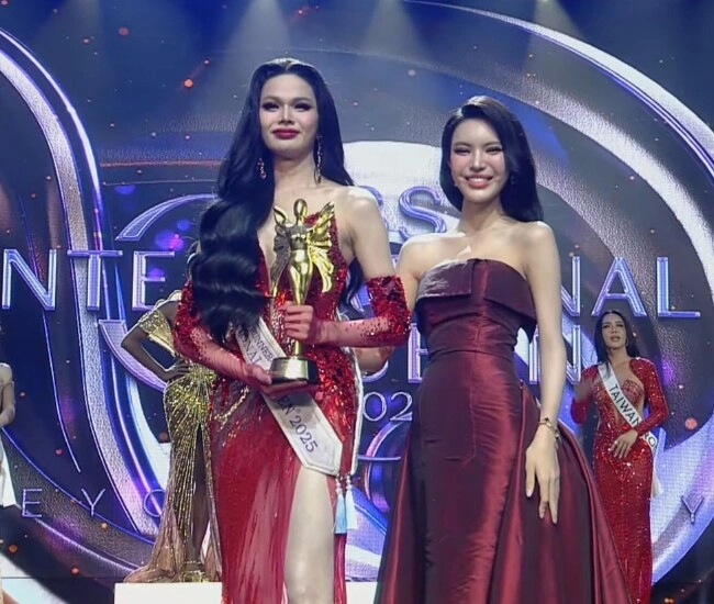 Mỹ nhân việt đăng quang á hậu 2 hoa hậu chuyển giới quốc tế là ai - 1