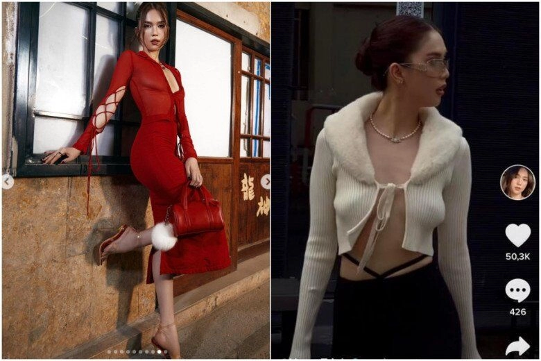 Ngọc trinh sở hữu vòng 1 đẹp tự nhiên 84cm nhưng cứ ăn diện kiểu này dễ khiến núi đôi như bốc hơi - 8