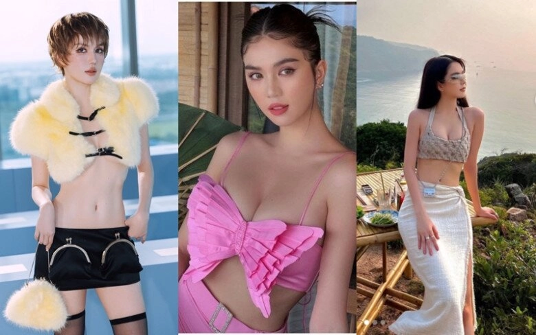 Ngọc trinh sở hữu vòng 1 đẹp tự nhiên 84cm nhưng cứ ăn diện kiểu này dễ khiến núi đôi như bốc hơi - 12