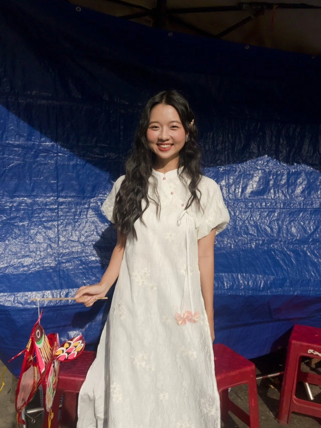 Nhan sắc diễn viên 20 tuổi đóng vai con dâu nsnd trung anh - 3