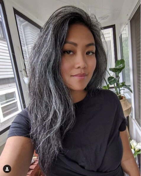 Nhiều người trẻ đã sớm bạc tóc 7 màu tóc nhuộm giúp che đi tóc bạc lại siêu bền diện mãi không phai - 1