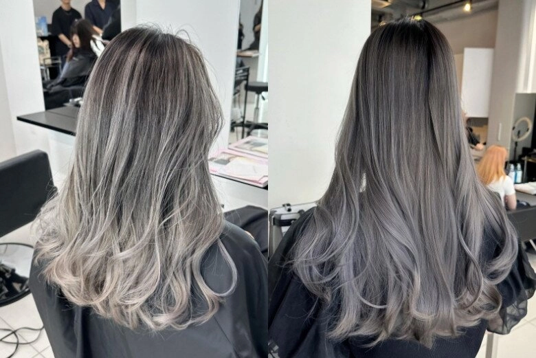 Nhiều người trẻ đã sớm bạc tóc 7 màu tóc nhuộm giúp che đi tóc bạc lại siêu bền diện mãi không phai - 4