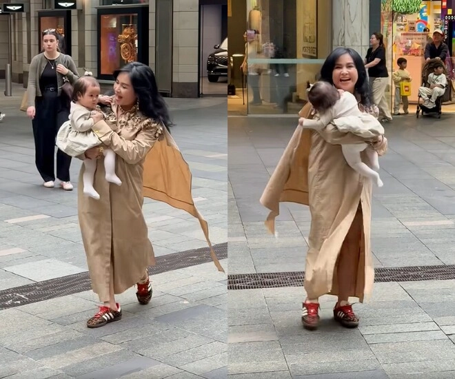 Nsnd thanh lam bế cháu ngoại sang úc thăm ái nữ đầu lòng chồng bác sĩ nhờ con riêng của vợ trông hộ bà xã - 2