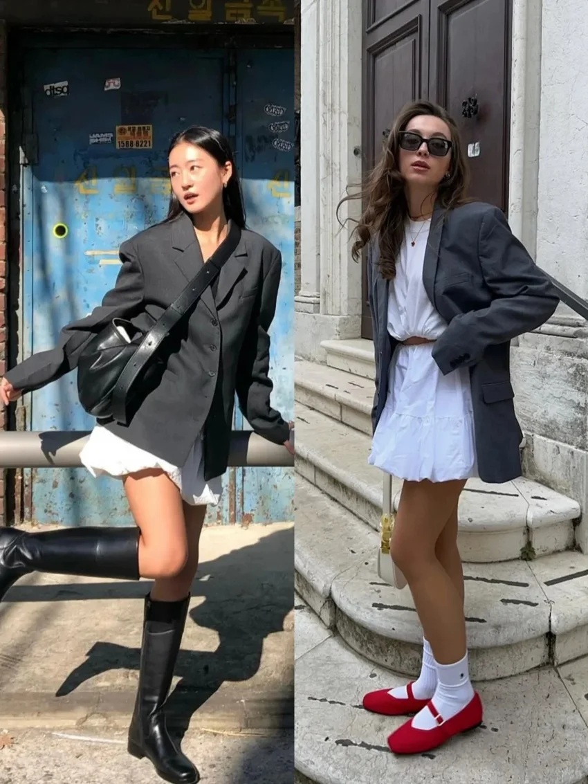 Sang thu đừng vội cất chân váy bí áp dụng 5 công thức mặc đẹp giúp kéo dài chân chẳng thua váy ngắn - 4