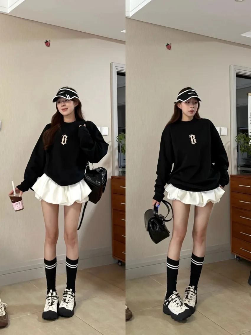 Sang thu đừng vội cất chân váy bí áp dụng 5 công thức mặc đẹp giúp kéo dài chân chẳng thua váy ngắn - 5