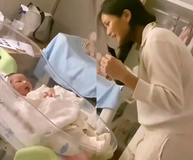 Sao việt 24h hhen niê gây tranh luận khi dạy con 1 tuần tuổi học ái nữ từ trong bụng đã biết phản ứng khi mẹ đọc sách - 1