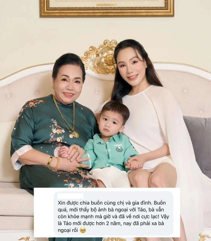 Sao việt 24h mẹ hồ quỳnh hương mất sau 4 tháng con gái làm đám cưới dân tình tiếc vì bà mới bế cháu ngoại được 2 năm - 3