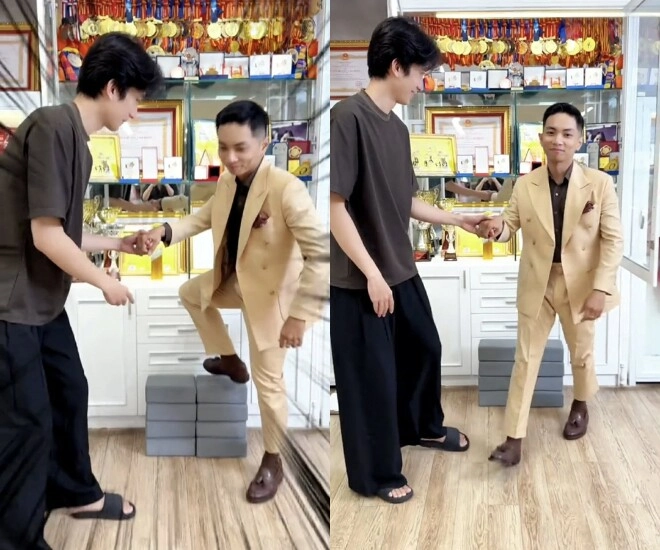 Sự thật đằng sau video phan hiển cùng dàn cúp vô địch bảo sao bị khánh thi trêu cái gì cũng có mỗi tội lùn - 2