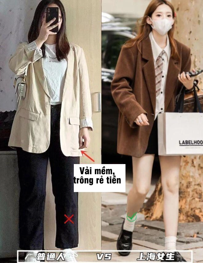 Tại sao người sành ăn mặc đều chọn áo khoác blazer lớn hơn một size bí quyết giúp chị em thu gọn vóc dáng chính là đây - 4