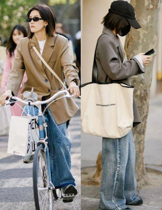 Tại sao người sành ăn mặc đều chọn áo khoác blazer lớn hơn một size bí quyết giúp chị em thu gọn vóc dáng chính là đây - 8