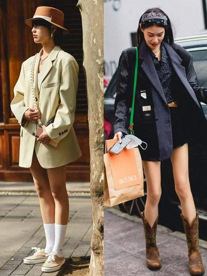 Tại sao người sành ăn mặc đều chọn áo khoác blazer lớn hơn một size bí quyết giúp chị em thu gọn vóc dáng chính là đây - 9