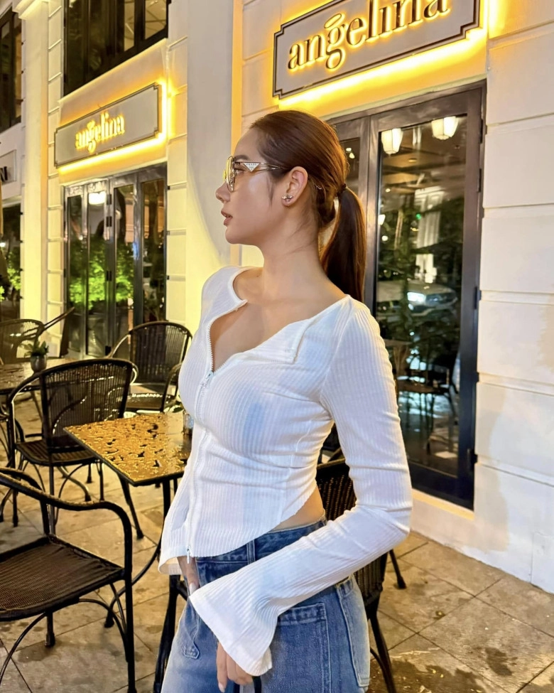 10 set đồ đen trắng mà vẫn hack tuổi của con gái nữ hoàng ảnh lịch chả trách u40 vẫn ngày càng nhuận sắc - 9