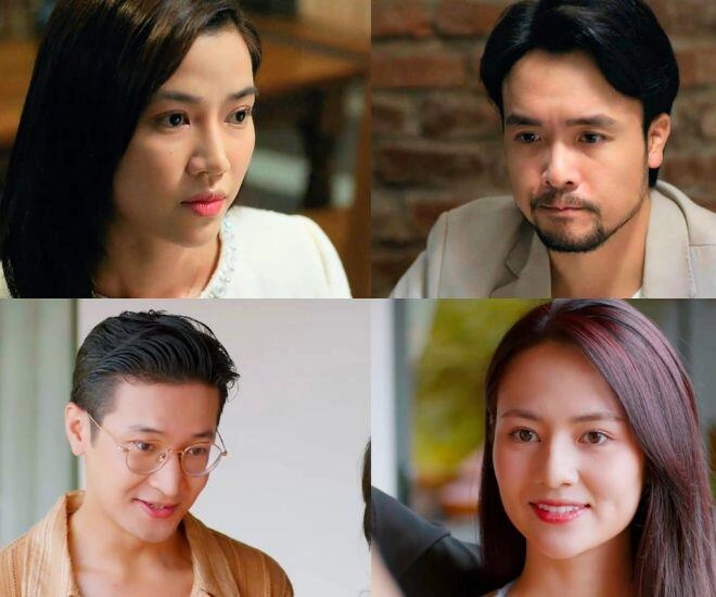 2 mỹ nhân vtv rơi vào cảnh tréo ngoe khi đóng phim cùng chồng người vừa cưới đã ly hôn người gặp chồng đi cùng bạn gái - 1