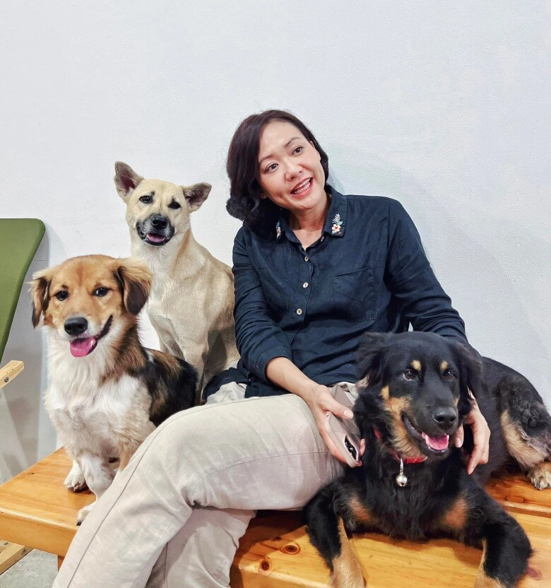 2 sao nữ vbiz cưu mang chó mèo hoang người xây trang trại 1000m2 làm nơi ở người mang đầy vết thương - 8