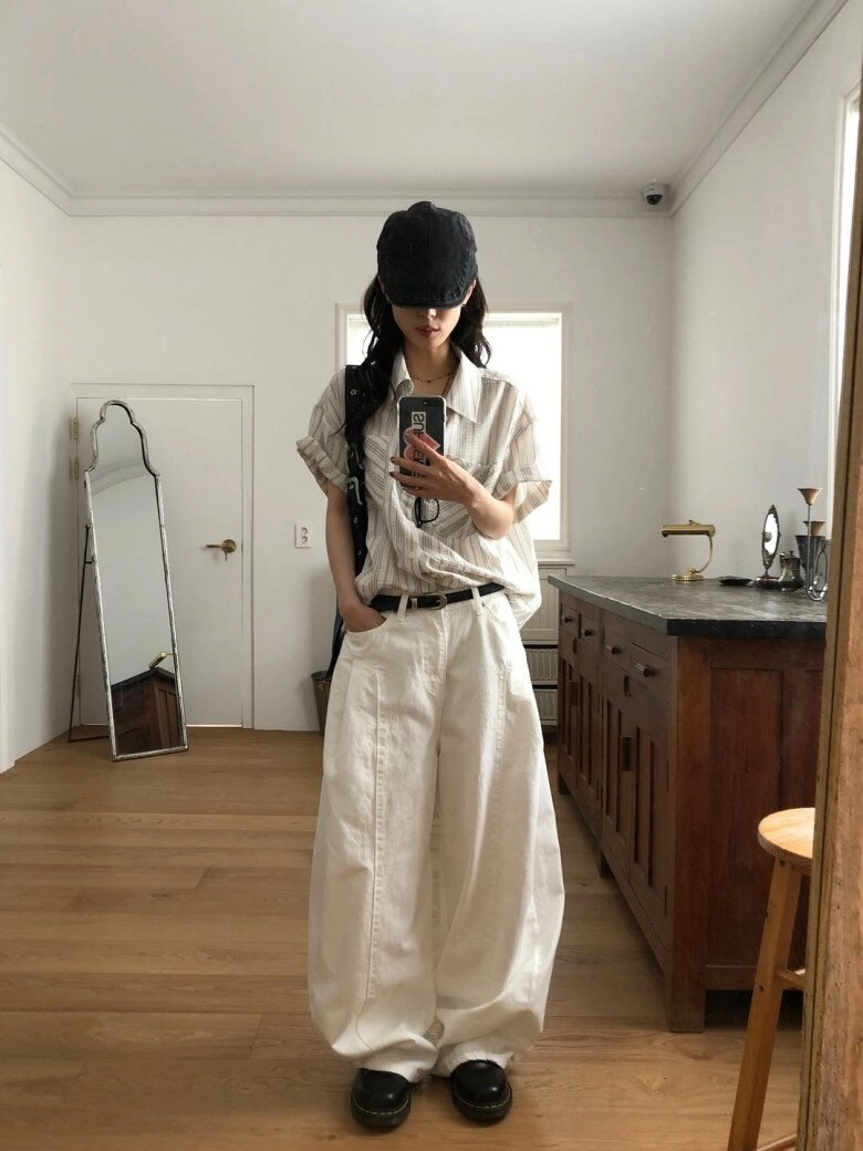 3 kiểu quần ống rộng hot nhất 2025 chọn đúng kiểu là chân dài miên man dáng chuẩn khỏi cần chỉnh - 1