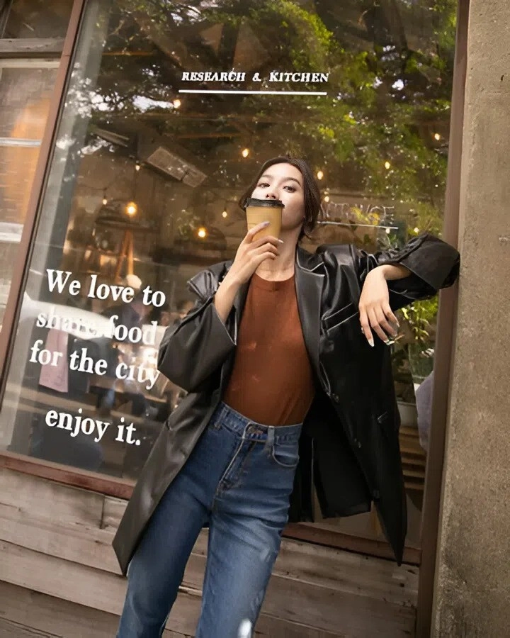 6 cách phối áo blazer với quần jeans mặc cả tuần không chán diện đi chơi hay đi làm đều đẹp không một điểm trừ - 1