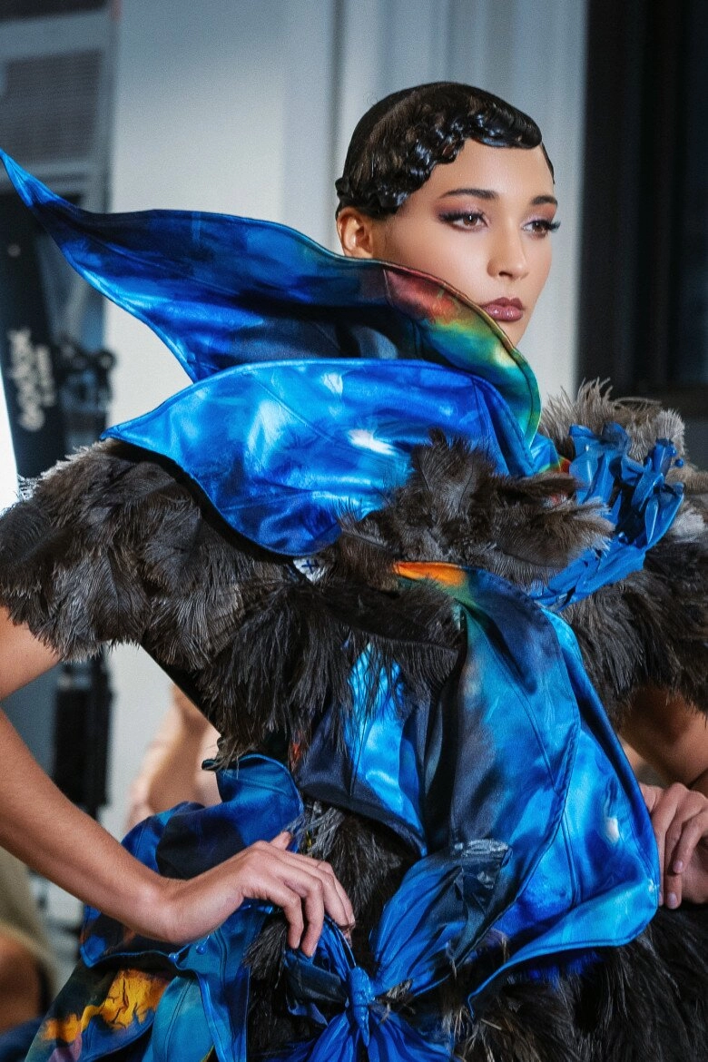 Á hậu hồng đăng hà kino trình diễn tạinew york couture fashion week - 4