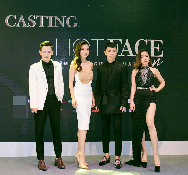 Á khôi mai diệu linh xinh đẹp khi làm giám khảo cho hot face - 12