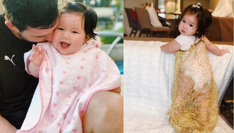 Ái nữ hà anh ngày bé cực yêu nay trổ nét như hoa hậu nhí gương mặt chuẩn tây giống bố nhiều hơn mẹ - 4