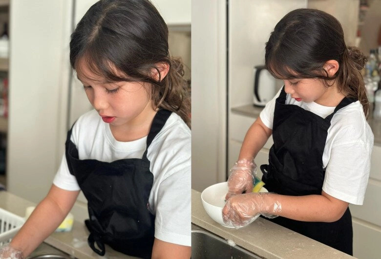 Ái nữ hà anh ngày bé cực yêu nay trổ nét như hoa hậu nhí gương mặt chuẩn tây giống bố nhiều hơn mẹ - 7