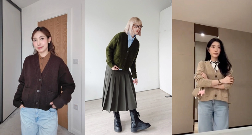 Áo len sợi souffle của uniqlo nổi bật giữa khung cảnh trời thu từ âu đến á - 6