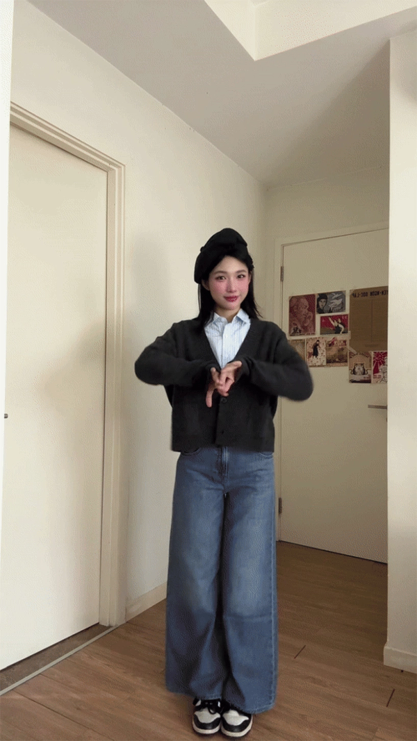 Áo len sợi souffle của uniqlo nổi bật giữa khung cảnh trời thu từ âu đến á - 7