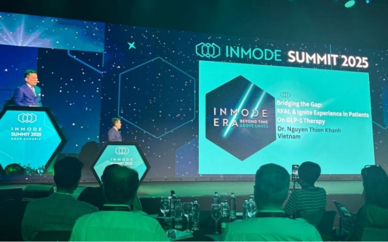 Bác sĩ nguyễn thiện khanh đại diện việt nam duy nhất diễn thuyết tại inmode summit 2025 ở tây ban nha - 3