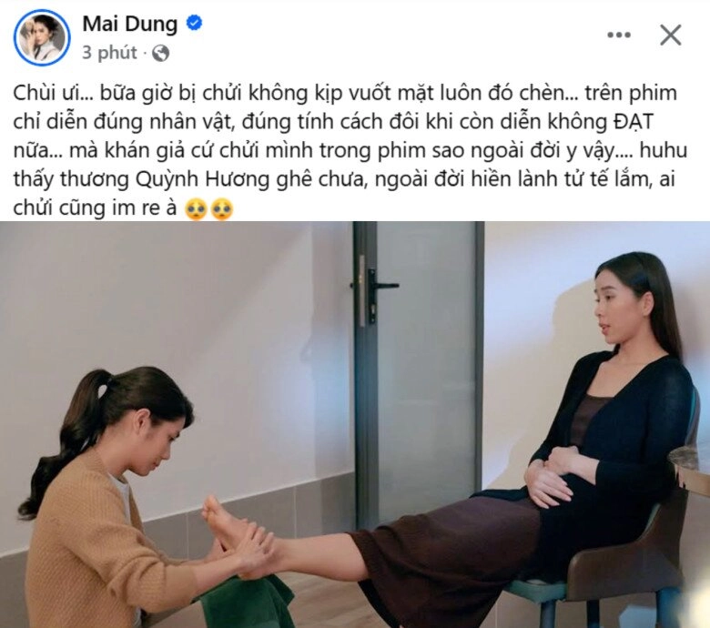 Bạn gái doanh nhân bửu lộc diễn cảnh bắt nạt tình địch cầu cứu vì bị chửi trong phim sao ngoài đời y vậy - 2