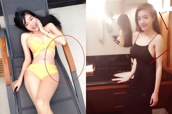 bóc mẽ 101 thứ dị dạng trong những bức hình nóng bỏng của sao việt - 6