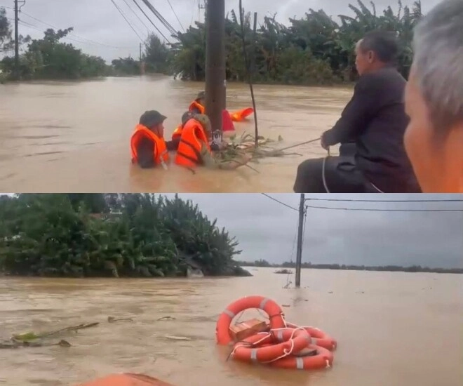 Btv hoài anh thương 2 đồng nghiệp bị lật xuồng trong lũ lớn ở đà nẵng nhẹ cả lòng khi may mắn đã ở lại - 2