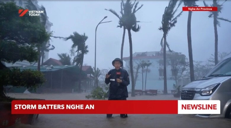 Btv vtv sinh năm 2000 đội bão đưa tin song ngữ là thạc sĩ tốt nghiệp trường danh giá nhận học bổng của đức - 2