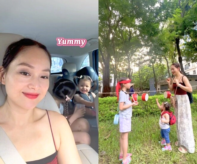 Cảnh lan phương chăm 2 ái nữ mà không có bảo mẫu kiếm 7 tỷnăm vẫn lo sợ chồng tây giành quyền nuôi con - 1