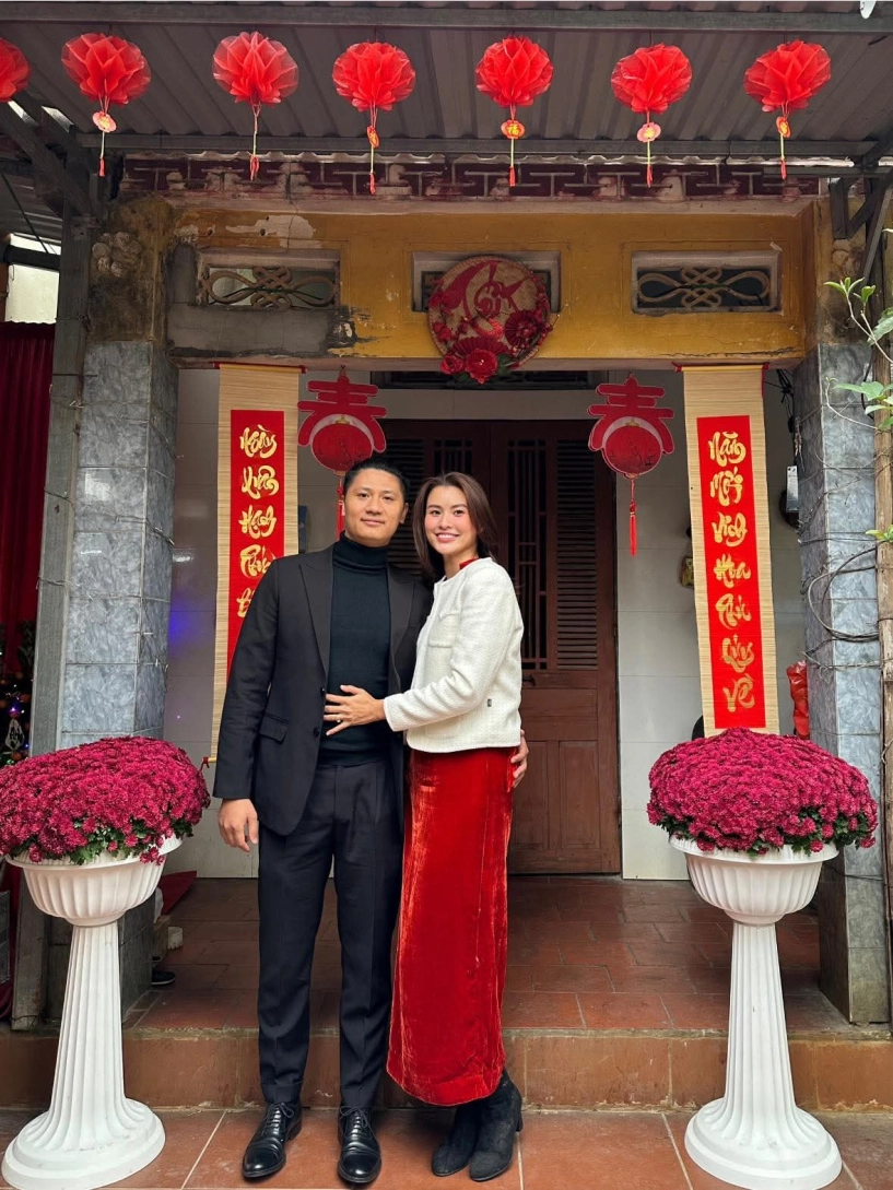 Cao thiên trang mang song thai với chồng doanh nhân hoang mang sợ không đủ khả năng làm mẹ 2 con - 5