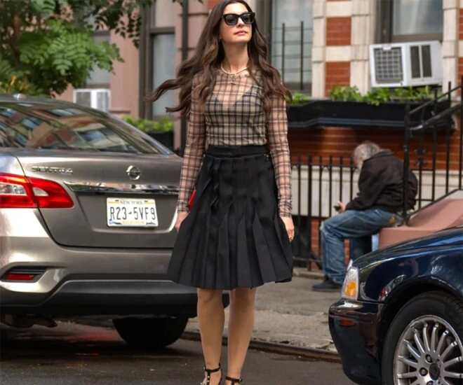 Chân váy xếp ly trở lại chị em nhất định phải biết 4 cách mặc đỉnh chóp để trông đẹp thanh lịch như song hye kyo - 1