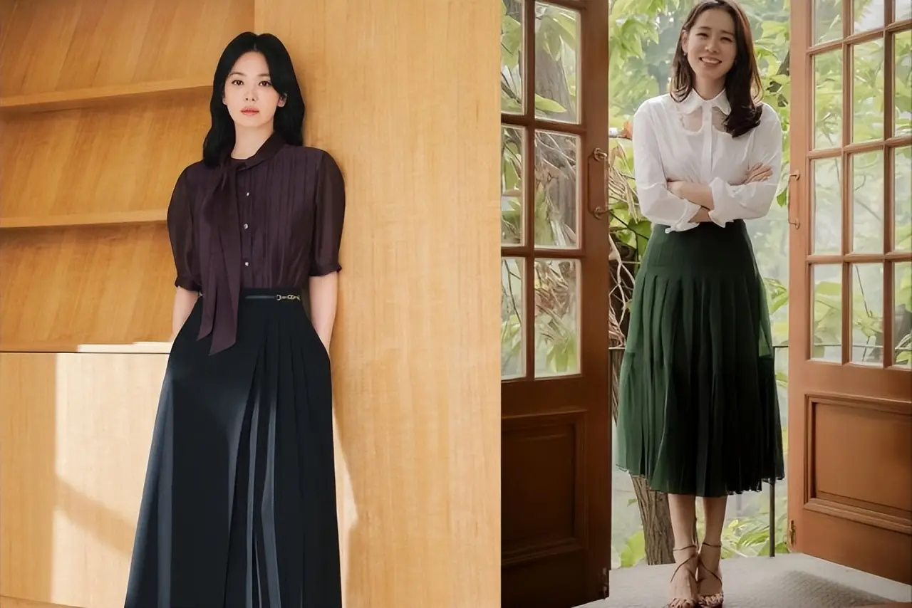 Chân váy xếp ly trở lại chị em nhất định phải biết 4 cách mặc đỉnh chóp để trông đẹp thanh lịch như song hye kyo - 3