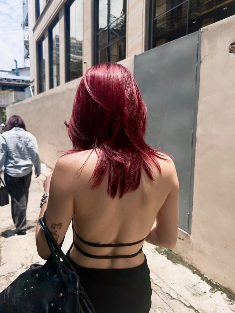 chị đẹp tóc tiên khoe lưng trần cực cháy trong bộ ảnh mới - 4